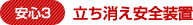 安心3 立ち消え安全装置
