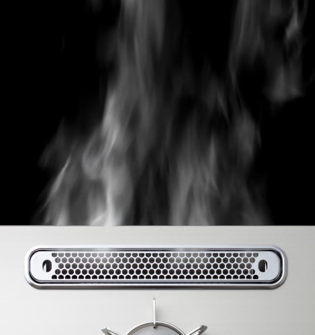 スモークカットグリル非搭載の煙のイメージ画像