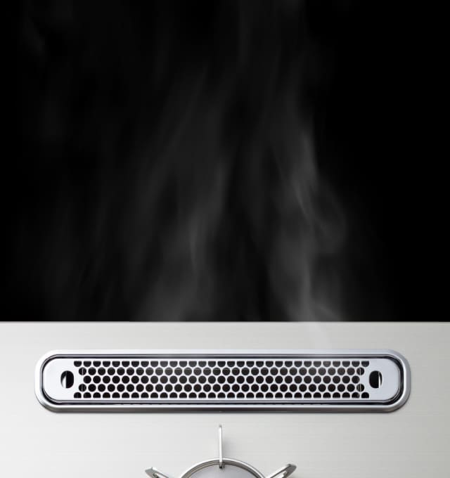 スモークカットグリル搭載の煙のイメージ画像