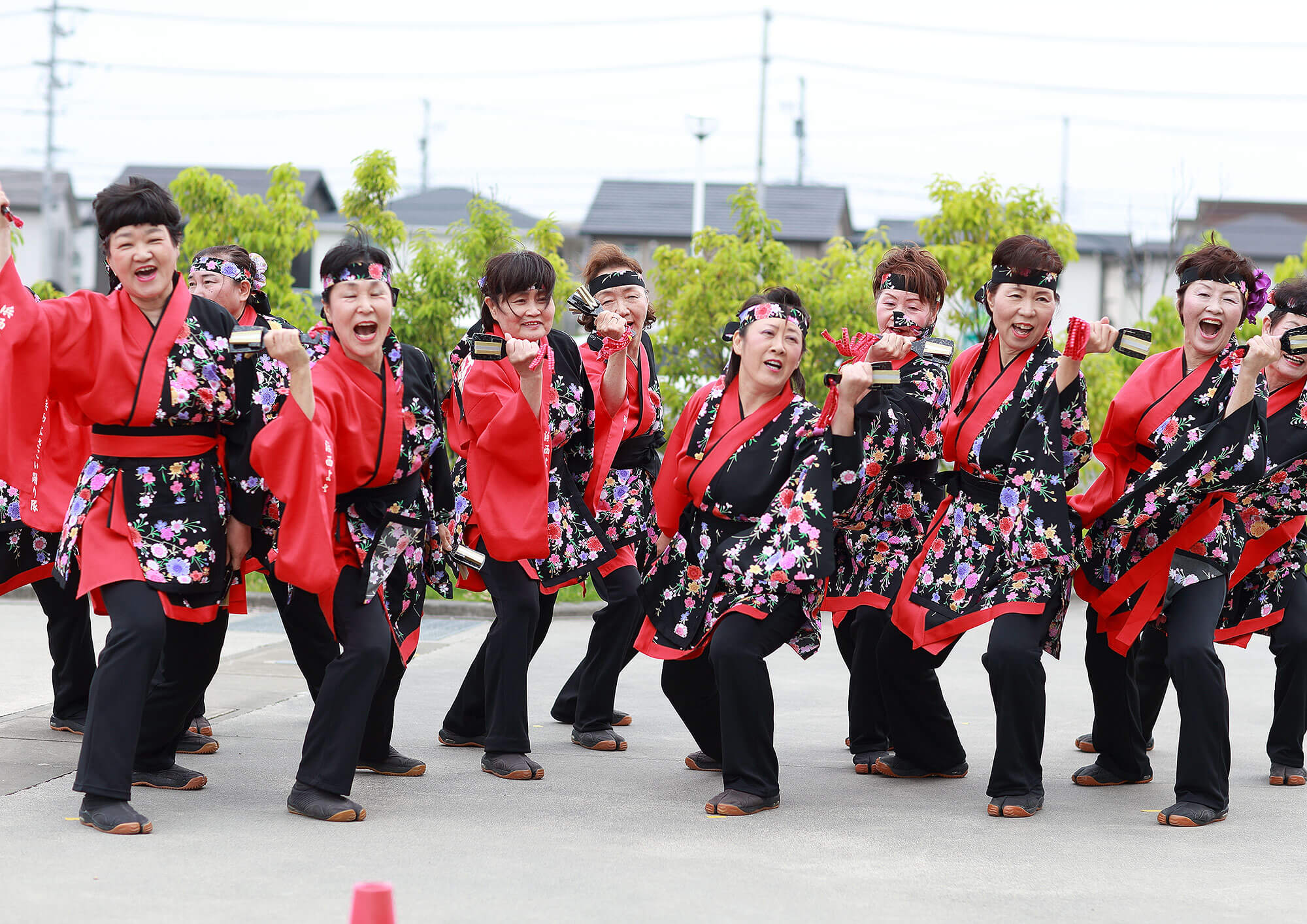 がんばる！シルバーよさこい！