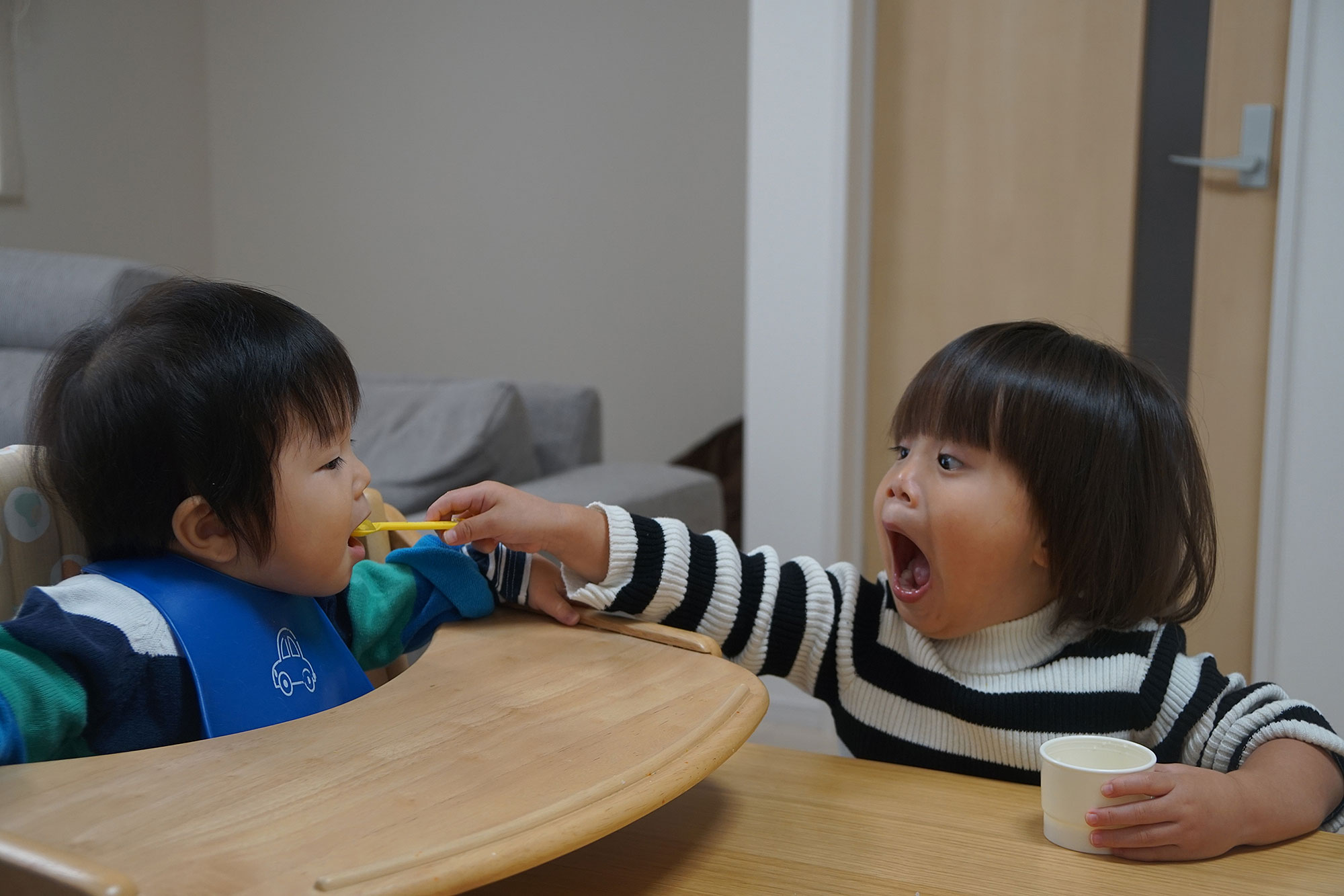 はい、あーん！