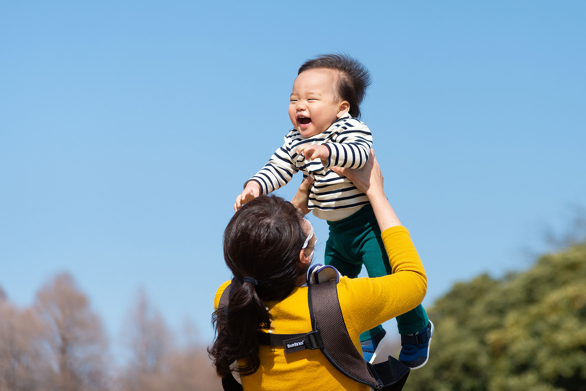 たかいたかい！