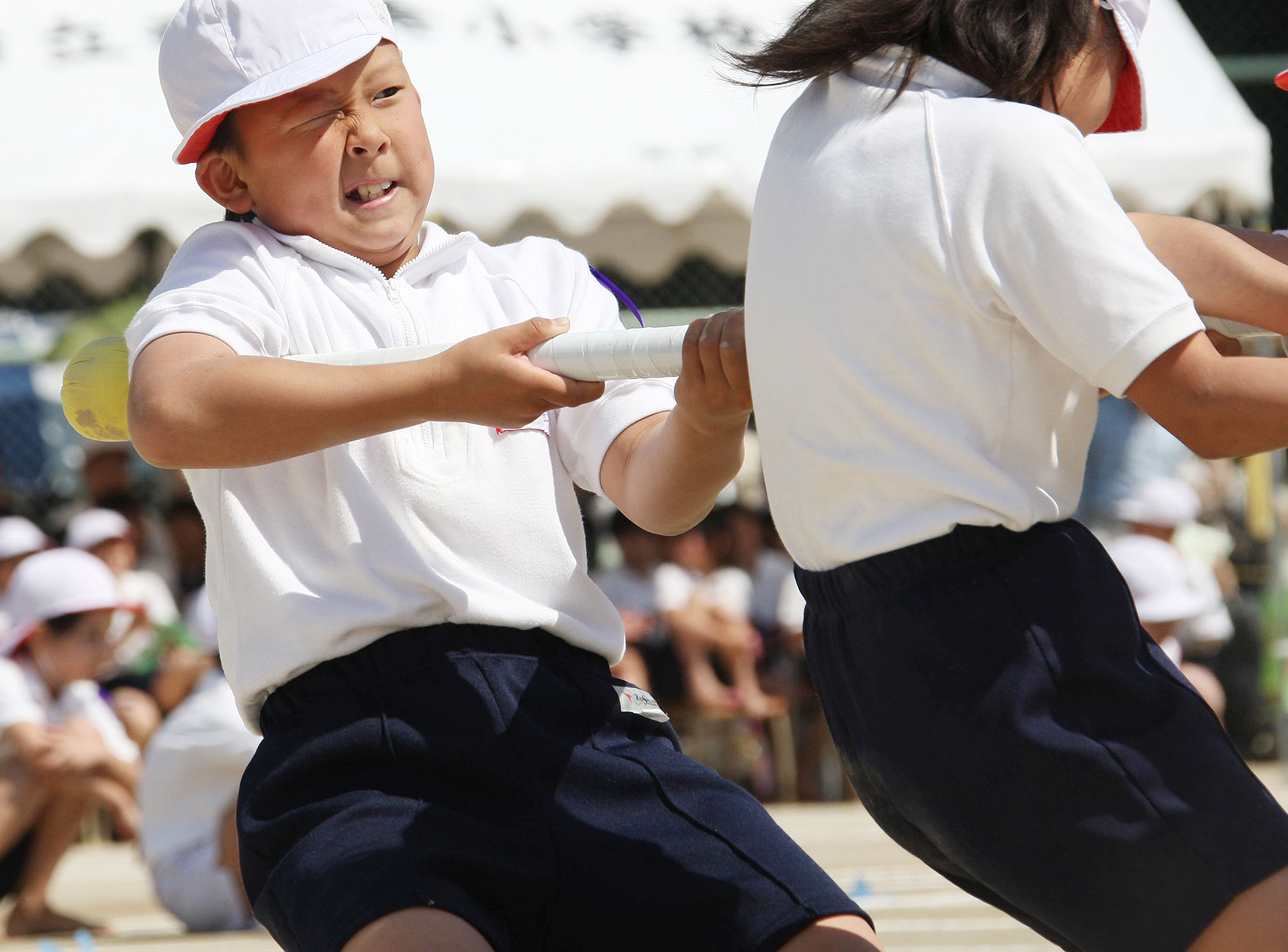 がんばれ！もう一息だ！
