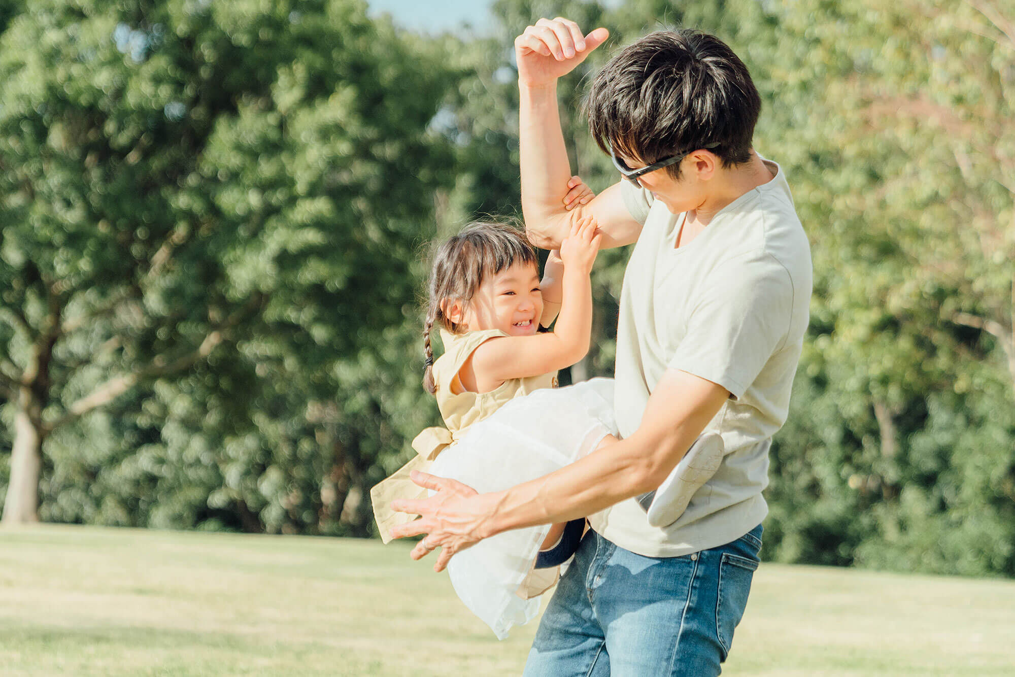 パパは力持ち！