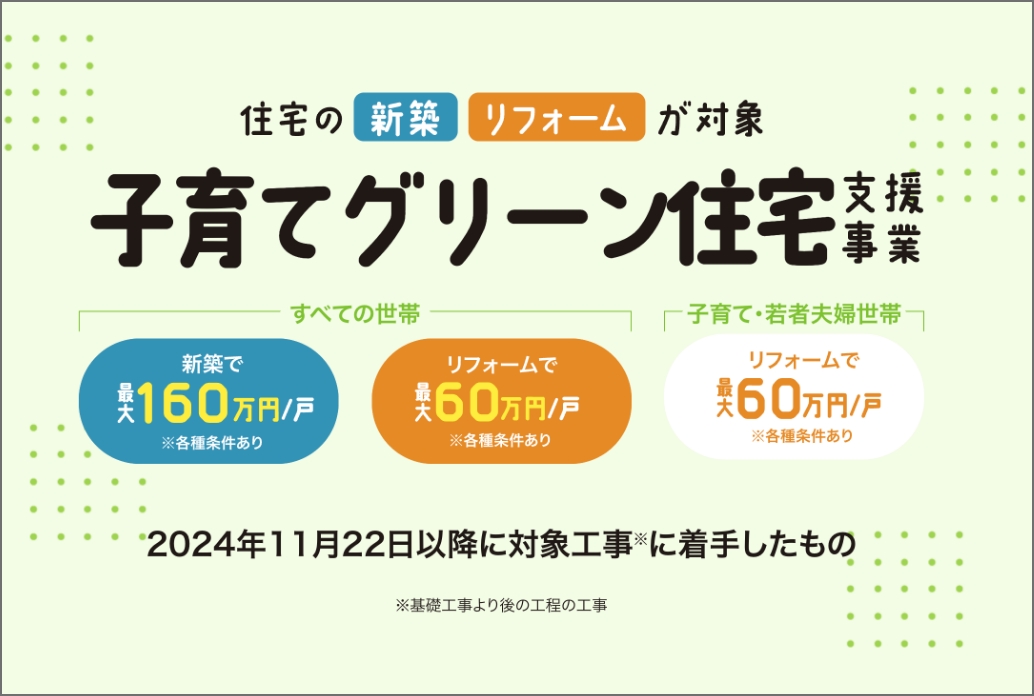 子育てグリーン住宅支援事業