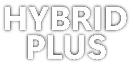 ハイブリッド給湯器 HYBRID PLUSロゴ