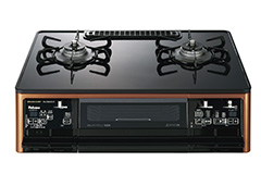 パロマ「グランドシェフ」LPガステーブル最上位機種 幅59cm 両面焼きグリル